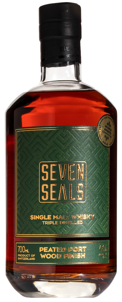 Seven Seals Single Malt Whisky - Peated Port Wood Finish